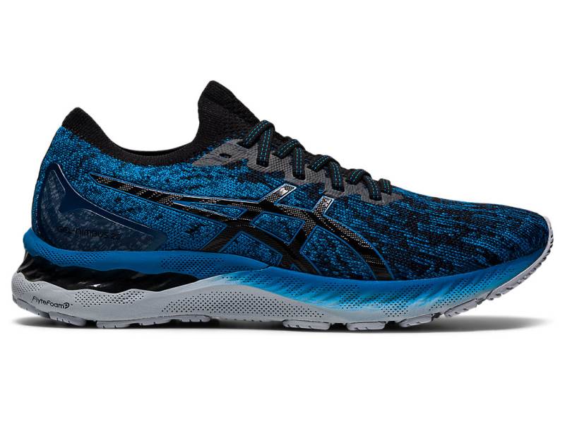 Asics GEL-NIMBUS 23 Knit Løbesko Herre - Blå - SKU.78187767